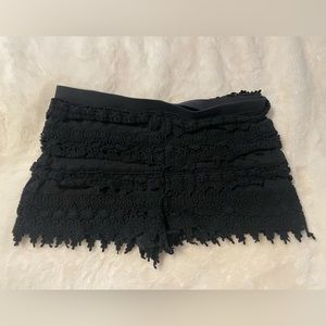 Express crochet shorts